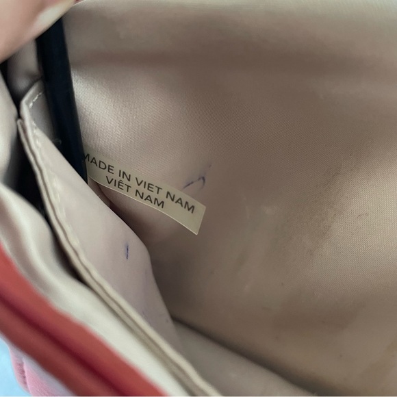 Coach Madison Chain Crossbody Bag in Scarlet Red - Picture 7 of 12